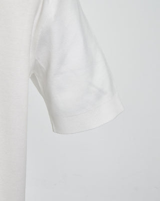 Herno Jersey Knit Short Sleeve Polo White 1599