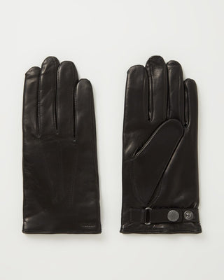Hestra Black Sheep Leather Nelson Midweight Glove Black FW23