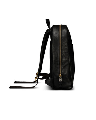 Bennett Winch The Leather Backpack Panel Black 2