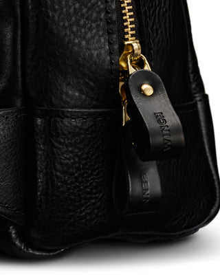 Bennett Winch The Leather Backpack Panel Black 7