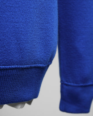 Gallia 100% Worsted Merino Wool Crewneck Sweater Cobalt Blue  3