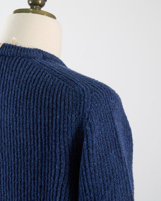 Gallia Plush Comfy Ribbed Sweater Blue 128