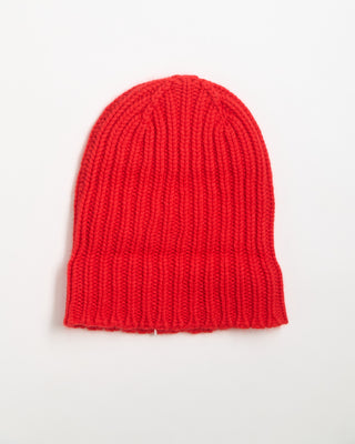 Chunky Logo Lambswool & Caregora Toque