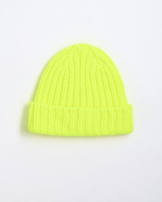 Chunky Logo Lambswool & Caregora Toque