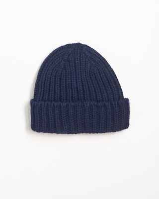 Chunky Logo Lambswool & Caregora Toque