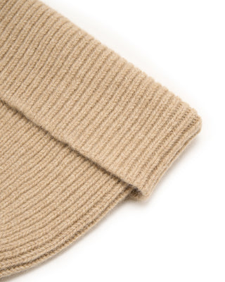 Le Bonnet Lambswool  Caregora Toque Sand 3 5652
