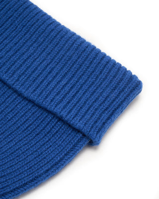 Le Bonnet Lambswool  Caregora Toque Marine 2 5649