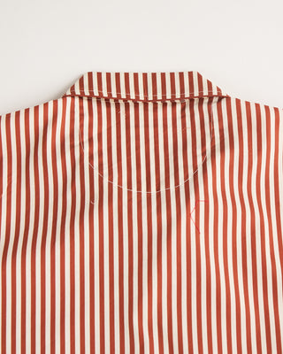 Pockies Terracotta Striped Pyjama Shirt Terracotta 5 1547