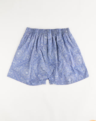 Pockies Paisley Blue Cotton Boxers With Pockets Blue 3 1542