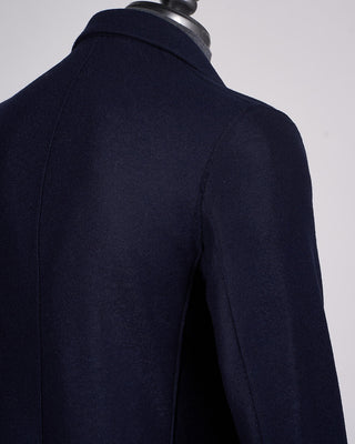 Harris Wharf London Pressed Wool Light Sweater Blazer Navy 3 2231