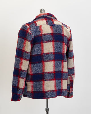 Portuguese Flannel Nyc Thick Flannel Overshirt Red  3