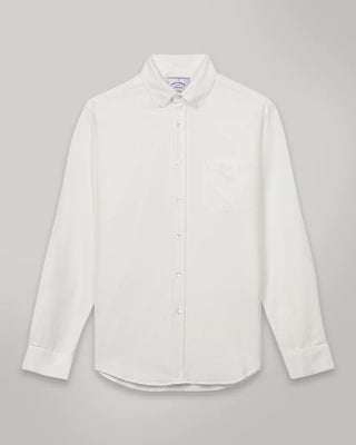 Portuguese Flannel Belavista Slightly Off White Oxford Shirt Off White 0
