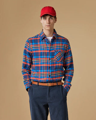 Portuguese Flannel Basti Check Flannel Shirt Multi 1