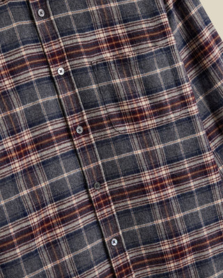 Portuguese Flannel Augusta Check Cotton Flannel Shirt Multi 3