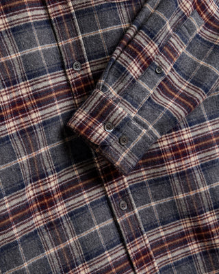 Portuguese Flannel Augusta Check Cotton Flannel Shirt Multi 4