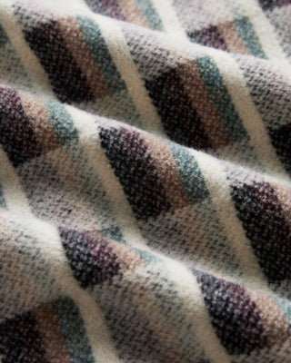 Portuguese Flannel Merino Wool Jacquard Chunky Overshirt Multi 5