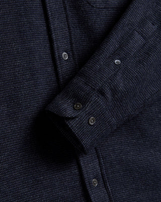 Portuguese Flannel Neat sounds Flannel Shirt Navy 4
