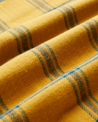 Portuguese Flannel Standard Yellow Plaid Flannel Shirt Yellow 5