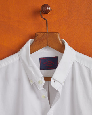 Portuguese Flannel Belavista Off White Cotton Button Down Shirt White SS24 1