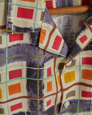Portuguese Flannel Color Case Tencel Camp Collar Shirt Multi SS24 1