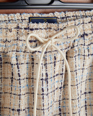 Portuguese Flannel Timber Drawstring Shorts Cream SS24  1