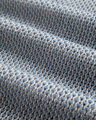 Portuguese Flannel Agora Open Weave Camp Collar Shirt Light Blue 4