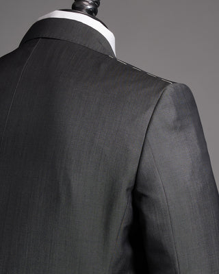 Calvaresi Owen Steel Grey Wool  Mohair Suit Jacket Steel Grey 11 11117