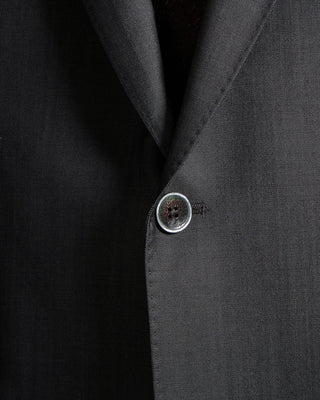 Calvaresi Owen Steel Grey Wool  Mohair Suit Jacket Steel Grey 7 11115