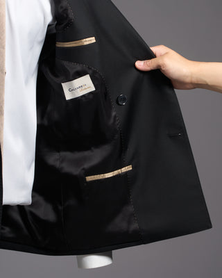 Calvaresi Davide DB Black Suit Jacket Black 630
