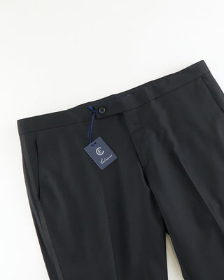 Calvaresi Patrick Black Tuxedo Pants Black  4