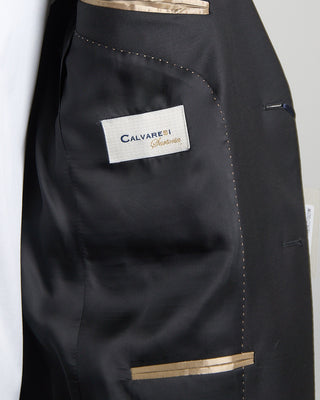 Calvaresi Owen Black Suit Jacket Black 1 5