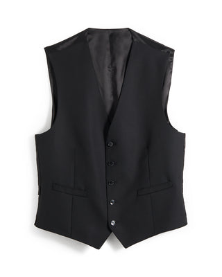 'George' Black Vest