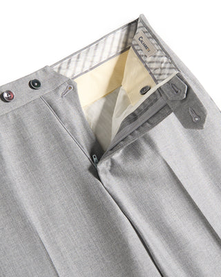 2 LIG0934 Calvaresi Paul 2" Light Grey Dress Pant Grey 3 11096