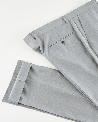 2 LIG0938 Calvaresi Paul 2" Light Grey Dress Pant Grey  1