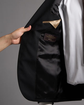 Calvaresi Owen Black Suit Jacket Black 12 11140