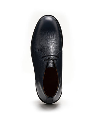 Berwick Navy Pebble Grain Chukka Boot Navy 3 5567