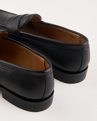 Berwick Country Calf Leather Sole Loafers Black 11 1982