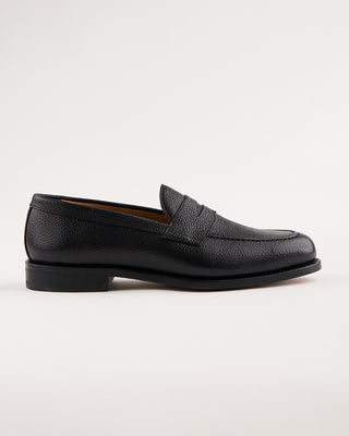 Berwick Country Calf Leather Sole Loafers Black 3 1979