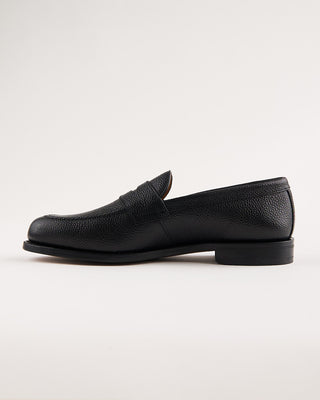 Berwick Country Calf Leather Sole Loafers Black 5 1980