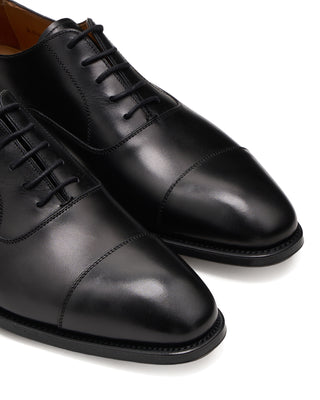 Berwick Black Cap Toe Oxford Dress Shoe Black 2 11425