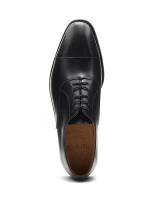 Berwick Black Cap Toe Oxford Dress Shoe Black 4 11437