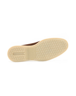 Berwick summer Walkers Suede Rubber Sole Loafers Brown 1 9578