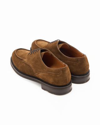 Berwick Snuff Suede Apron Toe Derby Shoe Snuff 11 9646