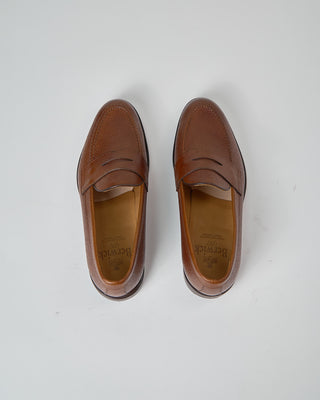 8unbr077 Berwick Country Calf Flex Sole Leather Loafers Brown 632