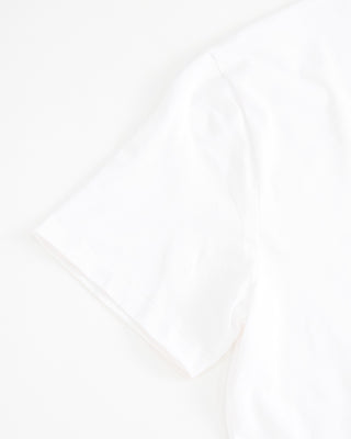 Derek Rose Pima Cotton Jack Crew Neck T Shirt White  1