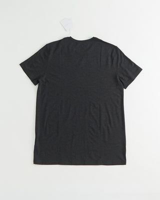 Derek Rose Micro Modal London Pattern Crew Neck T Shirt Black 1 4