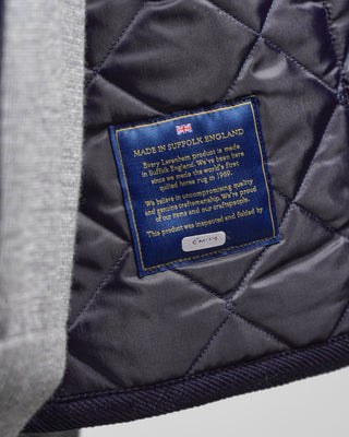 Lavenham Mickfield Diamond Quilted Collared Gilet Navy  5