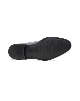 Magnanni Harlan Leather Blucher Cap Toe Dress Shoes Black 2 11366