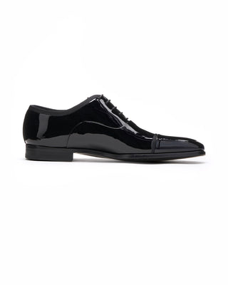 Magnanni Jadiel Patent Leather Formal Toe Cap Oxford Shoes Black 1 11369
