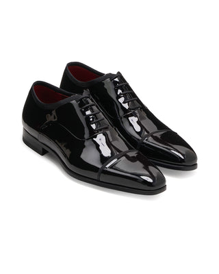 Magnanni Jadiel Patent Leather Formal Toe Cap Oxford Shoes Black 7 11417